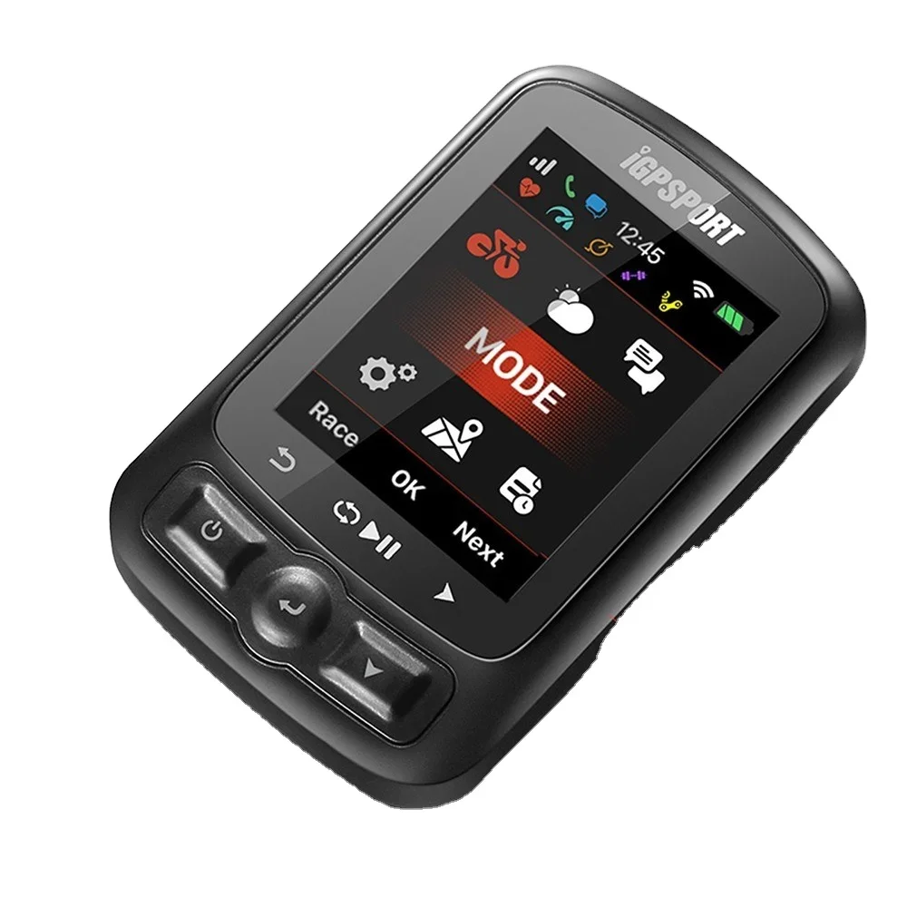 2025 منتج iGS620 نظام تحديد المواقع كمبيوتر الدراجة مع Ble ANT + وواي فاي لركوب الدراجات GPS