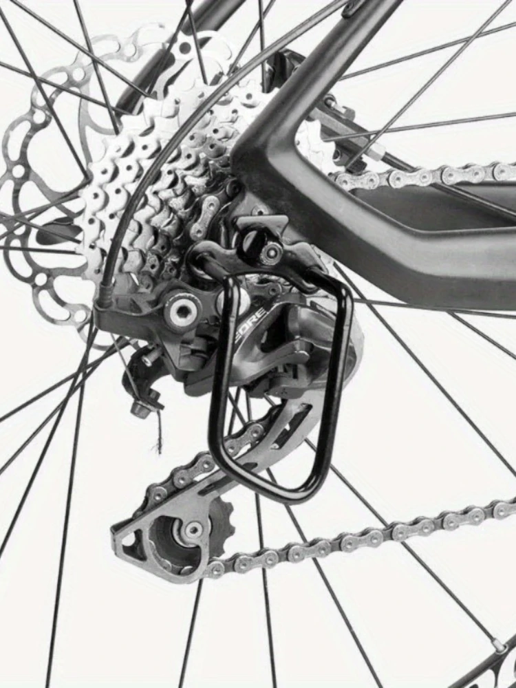 AliExpress Bike Rear Derailleurs Protector Mountain Road Bike Derailleurs Hanging Protector Cover Bike Transmission Protection