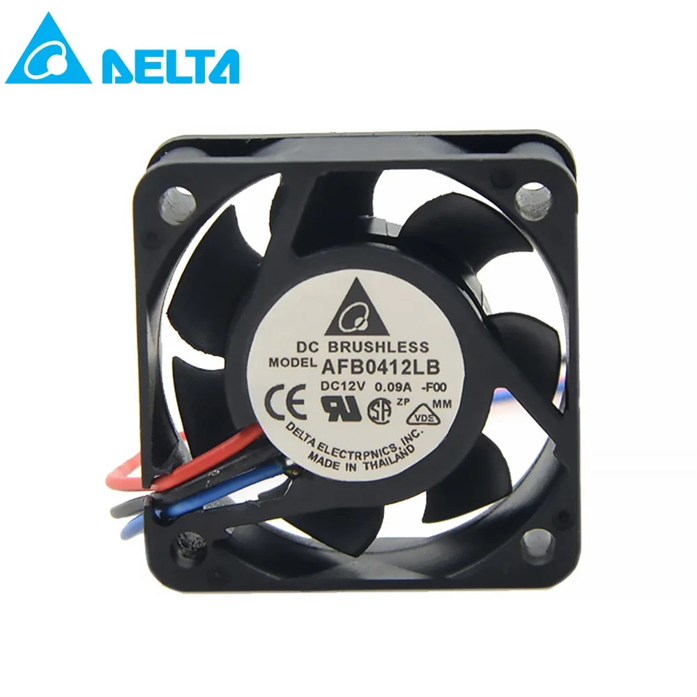 For delta AFB0412LB 4cm 40MM DC 12V 0.09A 40*40*15MM double ball bearing fan 4015 mute durable