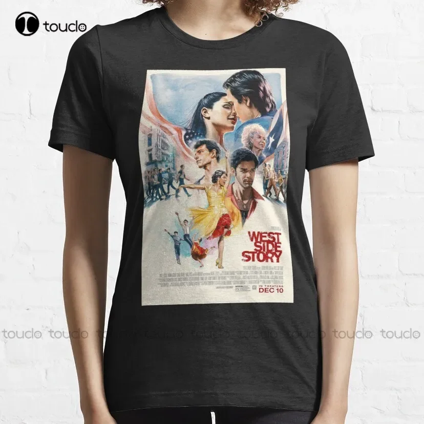 West Side Story Classic T-Shirt Red T Shirt Custom Aldult Teen Unisex Digital Printing Tee Shirt Xs-5Xl Fashion Funny New Cotton