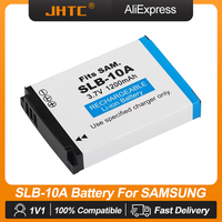 JHTC SLB-10A SLB 10A Battery 1200mAh For Samsung PL50 PL60 PL65 P800 SL820 WB500 WB550 HZ10W IT100 L100 L110 L200 L210