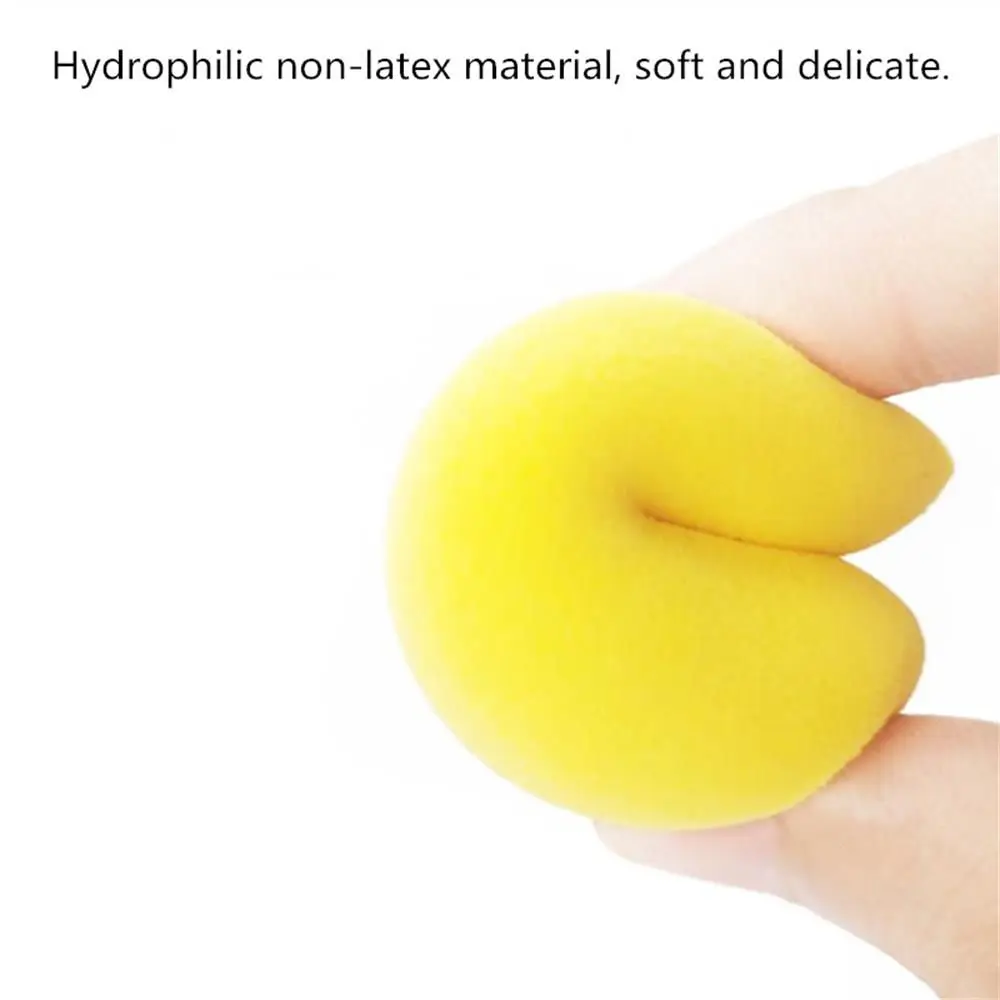 Colorful Makeup Sponge Marbling Water-drop Shape Foundation Concealer Sponge Mix Powder Cosmetic Puff Beauty Egg Make Up Tools