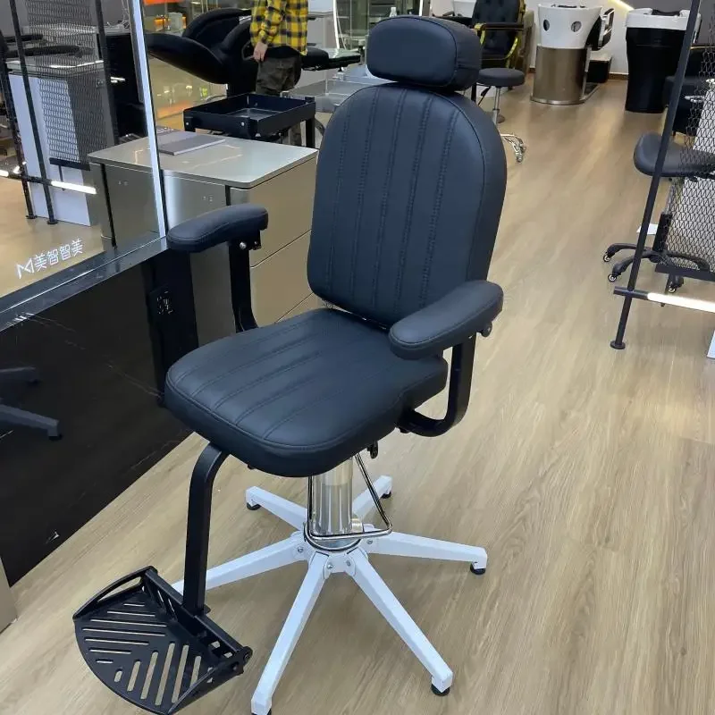 

Foldable hair salon chair door-to-door carry haircut small outdoor hair cutting special chair
