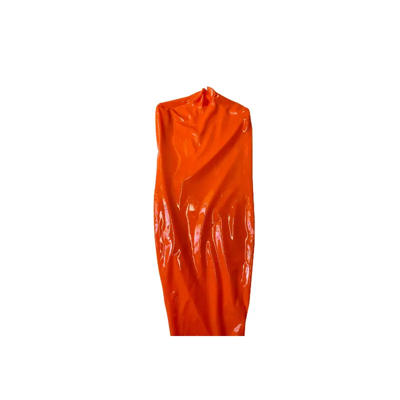 Handmade sexy tight fitting LATEX GUMMI SLEEP BAG NO ZIP NECK ENTRY NECK ENTRY SLEEP BAG