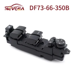 NEVOSA-Interruptor de Control de ventana para Mazda 2 M2 2007-2013, elevador de vidrio, botón regulador, DF73-66-350B de puerta delantera izquierda
