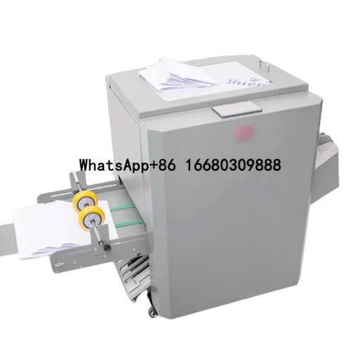 Office Automatic Sewing Binding Folding Booklet Making Machine Saddle Binding Machine