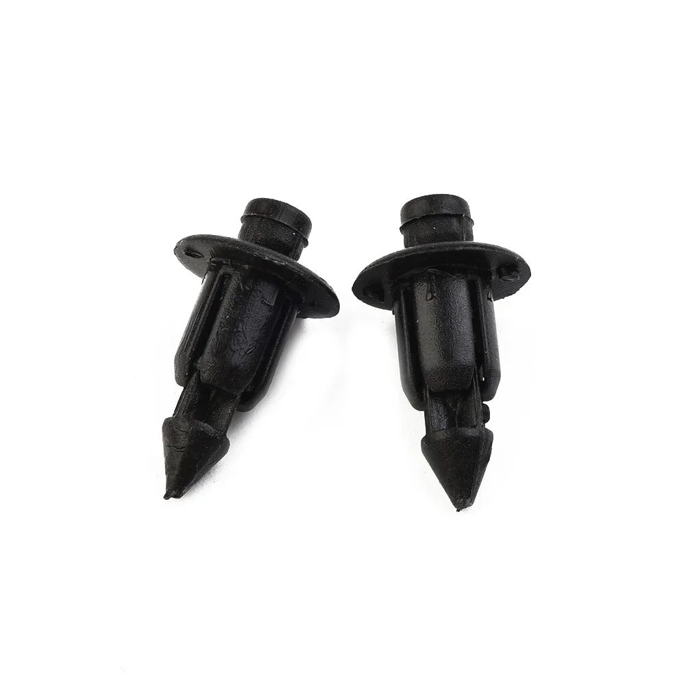 50pcs Plastic Fastener Clips Designed For 6mm Holes Used In Securing Fairings And Trim Panels For Honda And For Suzuki Vehicles