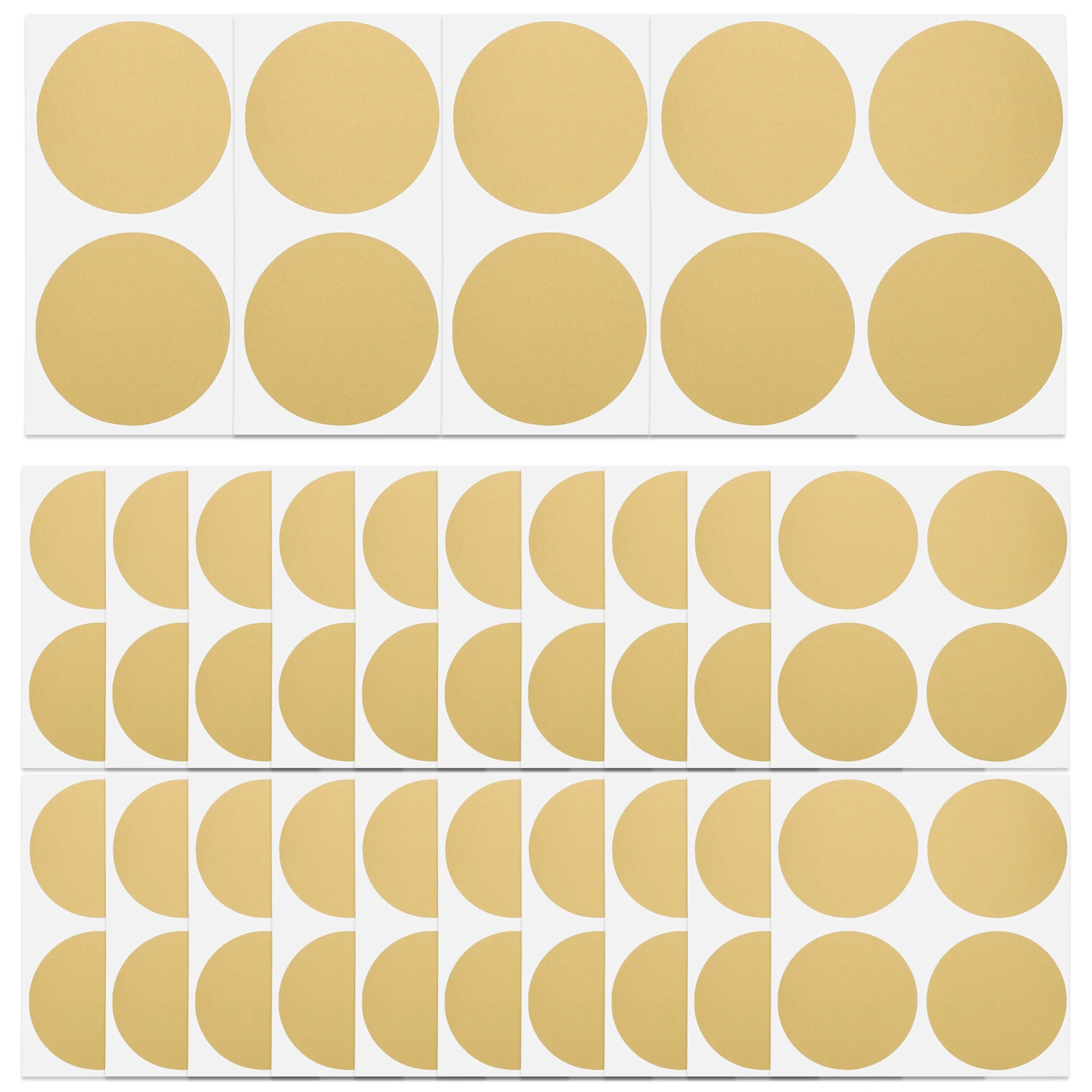 

Round Scratch Off Stickers Colored Film Labels Small Peel Stick Birthday Paper DIY Game Props Lottery Scratch Tool