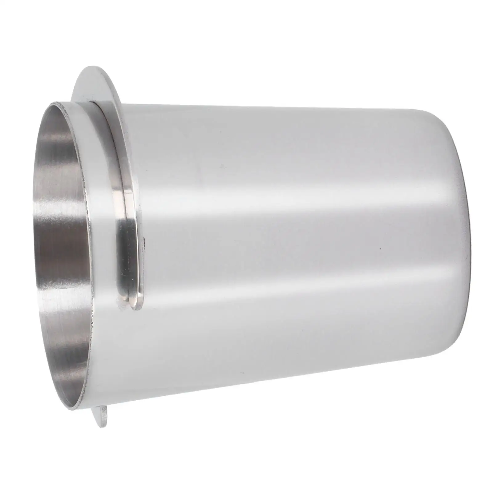 51mm Stainless Steel Dosing Cup for Coffee Machine - Espresso Feeder Part with Handle and Mug