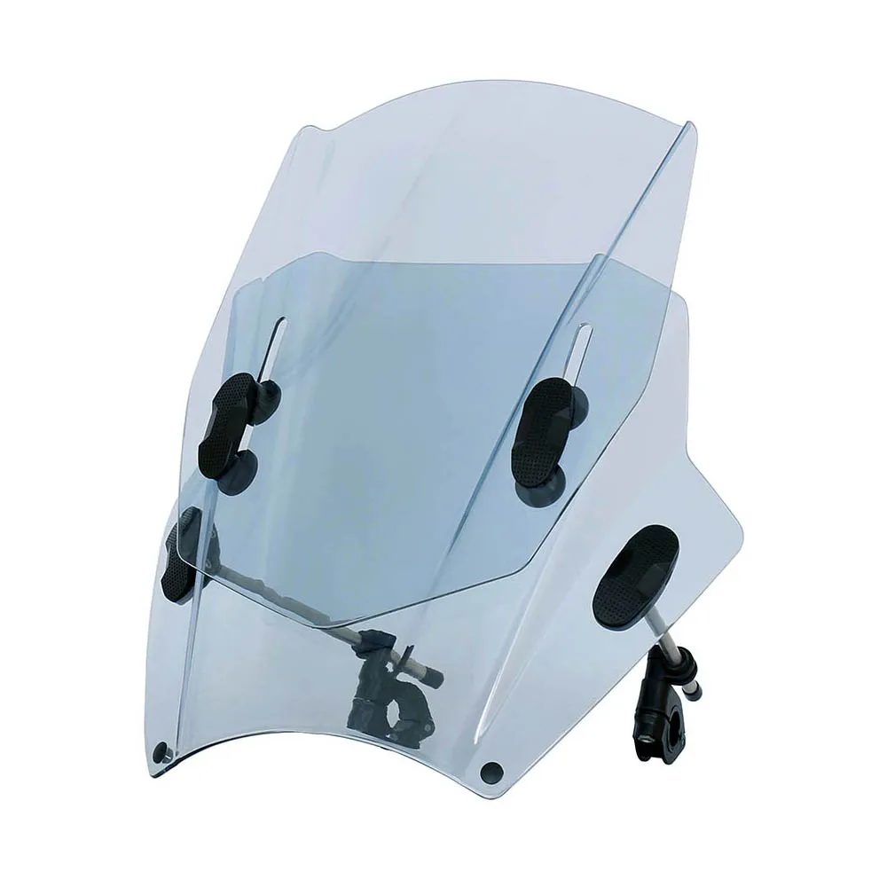 Parabrisas Universal para motocicleta BMW R18 R1200R S1000R, Deflector de soporte ajustable para SCOUT/SCOUT BOBBER indio