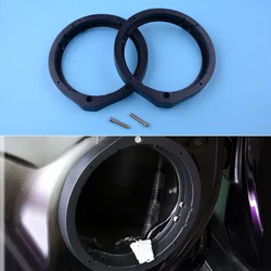 CITALL Black 2Pcs Speaker Adapter 6.5