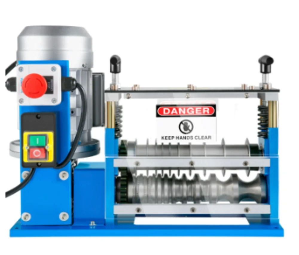 750W Industrial Automatic Wire Stripper Heavy Duty Copper Cable Peeler Electric Stripping Machine for Scrap Metal Recycling