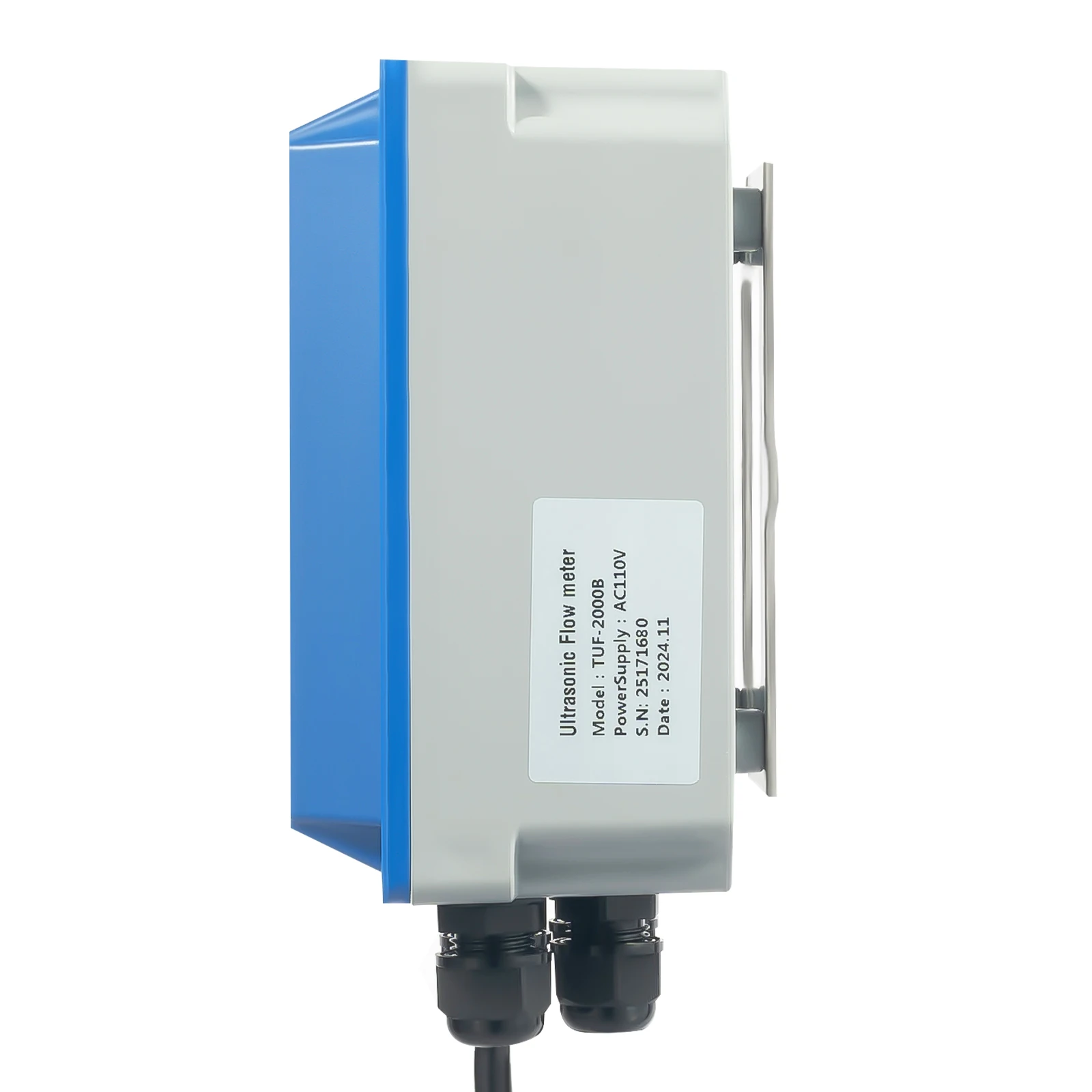 Tuf-2000b Host Ultrasonic Flowmeter Wide Pressure Us Standard Accuracy ±1%, Ts-2 Ultrasonic Transducer, Tm-1 Ultrasonic Transducer, Signal Cable, And 2 Steel Belts Storage Record
