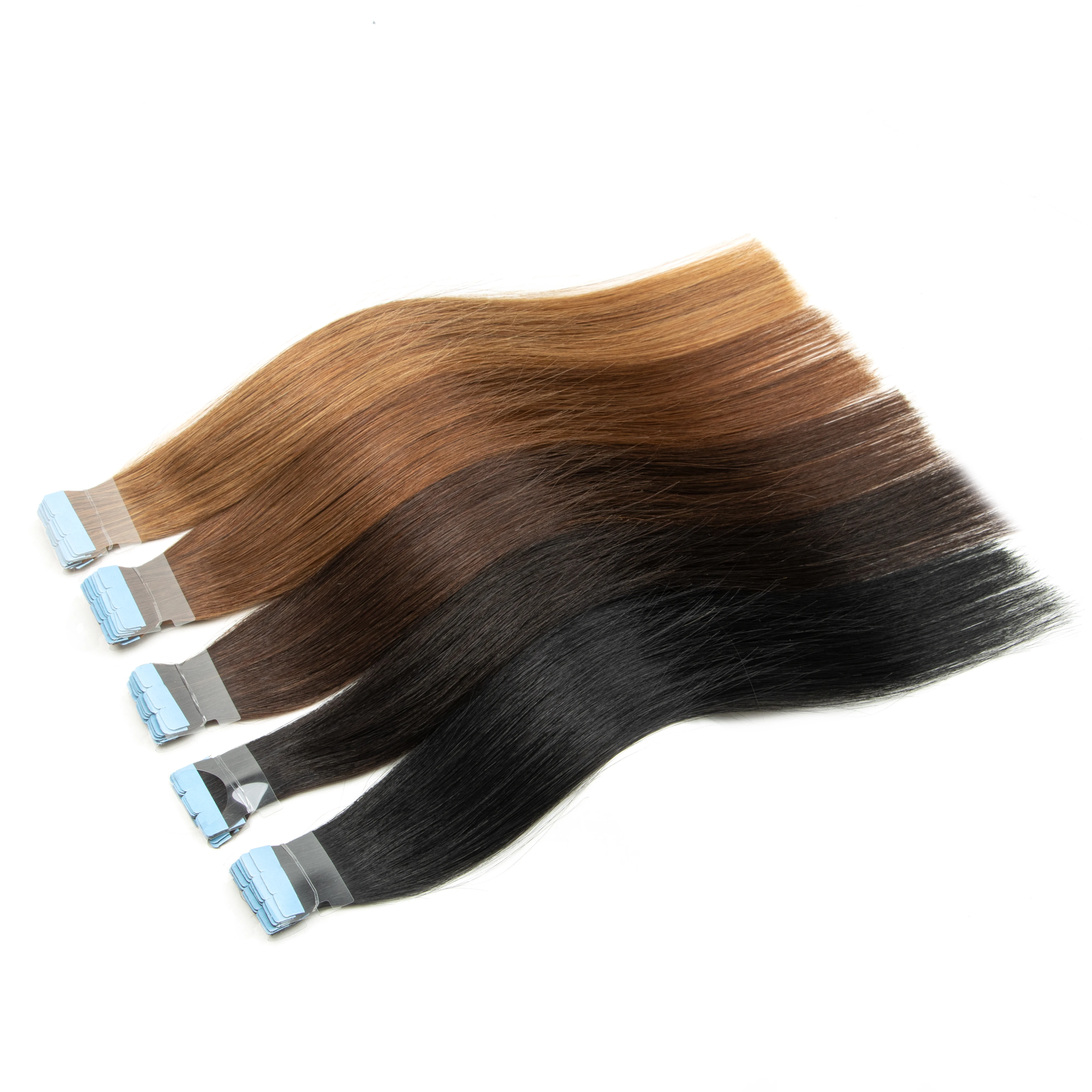 شريط صغير-وصلات شعر بشري ، مزدوج الجانب ، غير مرئي ، سلس ، طبيعي ، مستقيم ، 12 بوصة ، 16 بوصة ، 20 بوصة ، 10 بوصة لكل مجموعة