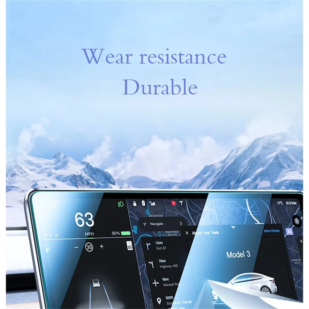 واقي شاشة من الزجاج المقسى عالي الدقة للسيارة ، غشاء حماية عالي الدقة ، ملحقات BYD YUAN PLUS ، SONG PLUS ، SONG PRO #5