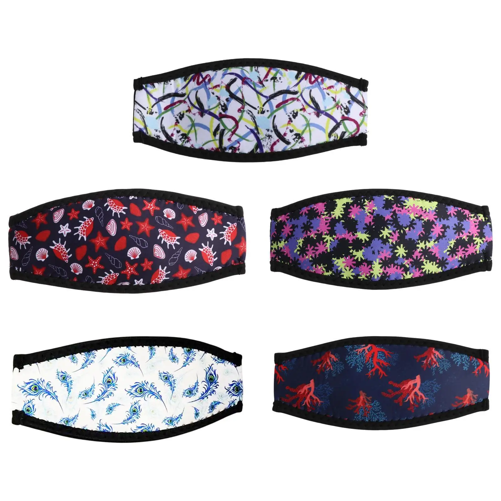

Diving Mask Strap Adults Scuba Mask Strap Reusable for Freediving Snorkeling