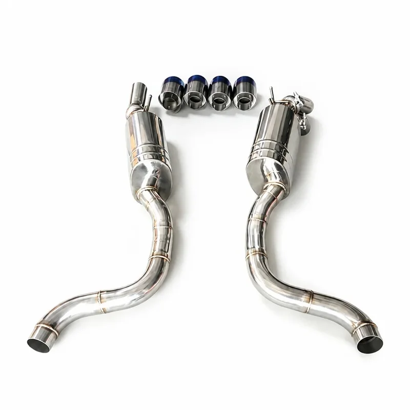 Premium Electronic Cat Back Corvette C6 6.0L 6.2L 2005-2013 SS304 Exhaust Pipe Car Racing Tuning Power Enhancement Parts Kit Top