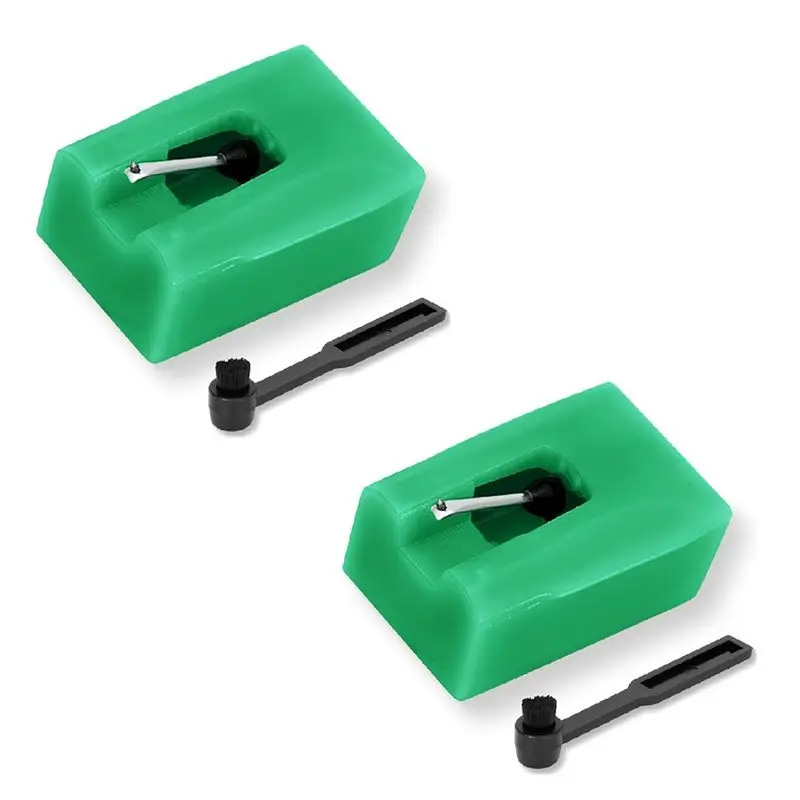 Estilete de substituição ABLK ATN95E para AT95E, para toca-discos Technica AT-LP120-USB, compatível com cartuchos AT93, AT3400, AT3450