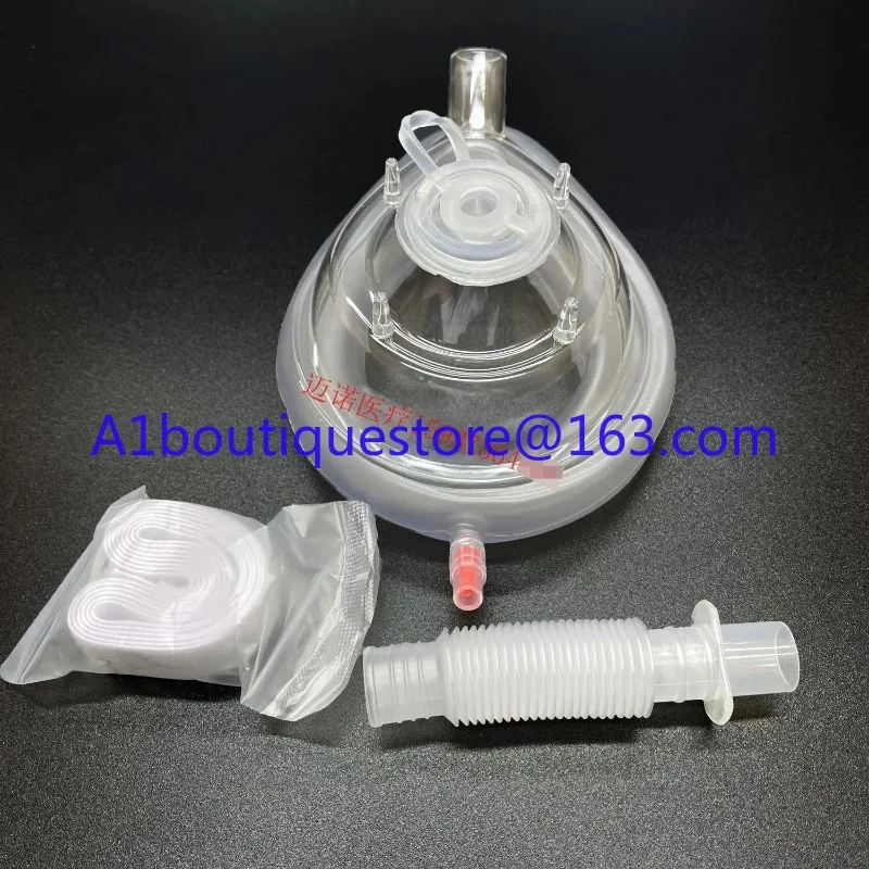 

2pcs/lot Disposable Intubation Mask Endoscope Mask with Hole