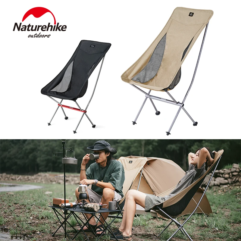 

Naturehike Camping Chair YL05 YL06 Ultralight Portable Aluminum Alloy Folding Fishing Picnic Beach Outdoor Hiking Seat 600D