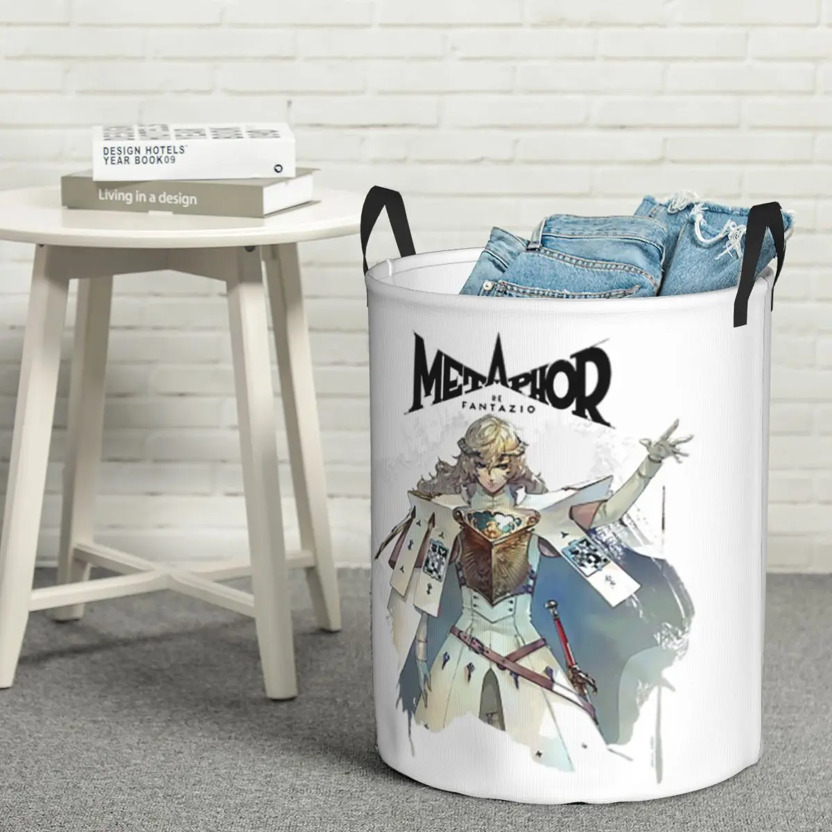 

Складная корзина для белья Metaphor Refantazio Louis Atlus, домашний органайзер, корзина для стирки ребенка, домашний органайзер