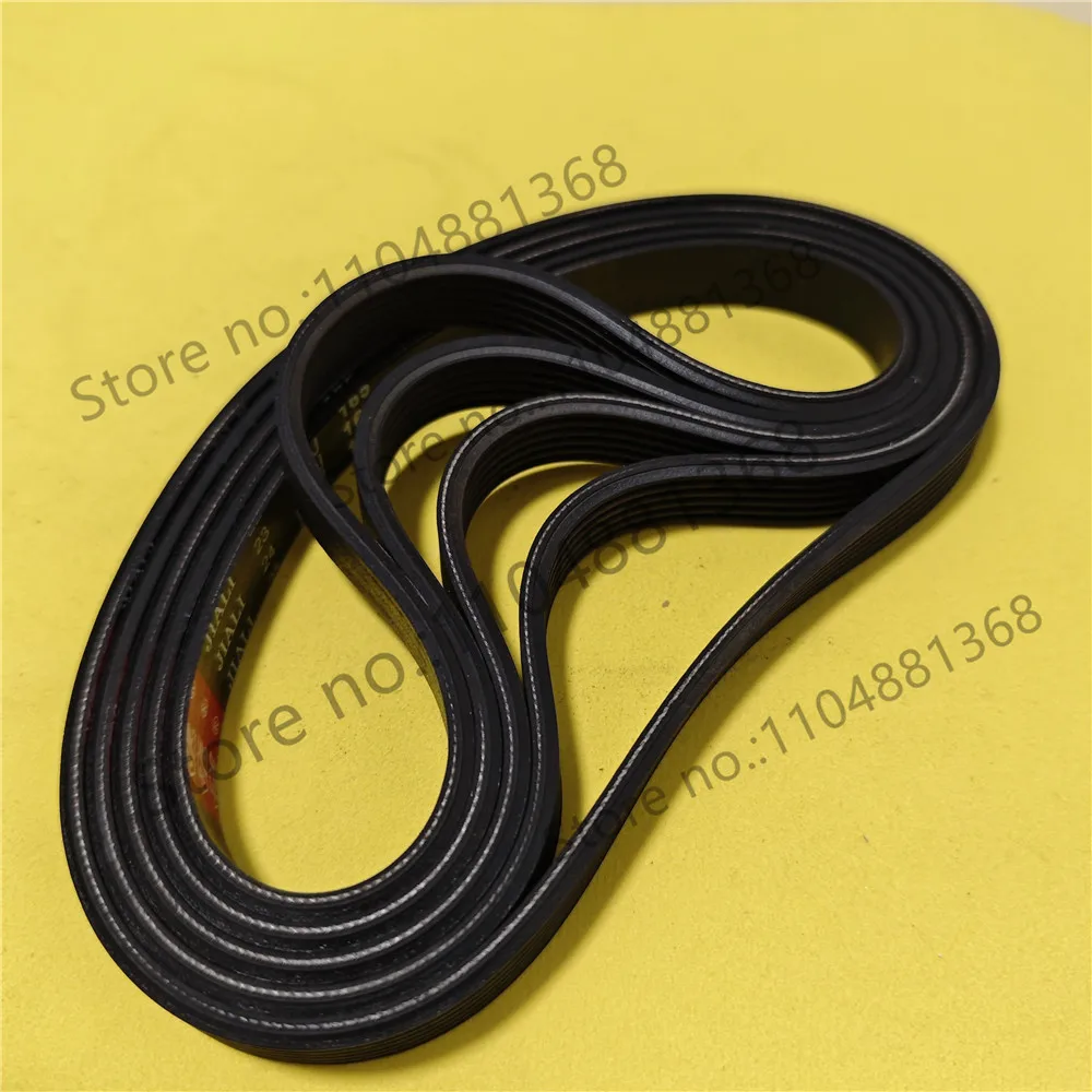 2pcs drive belt 10PJ375 10 ribs