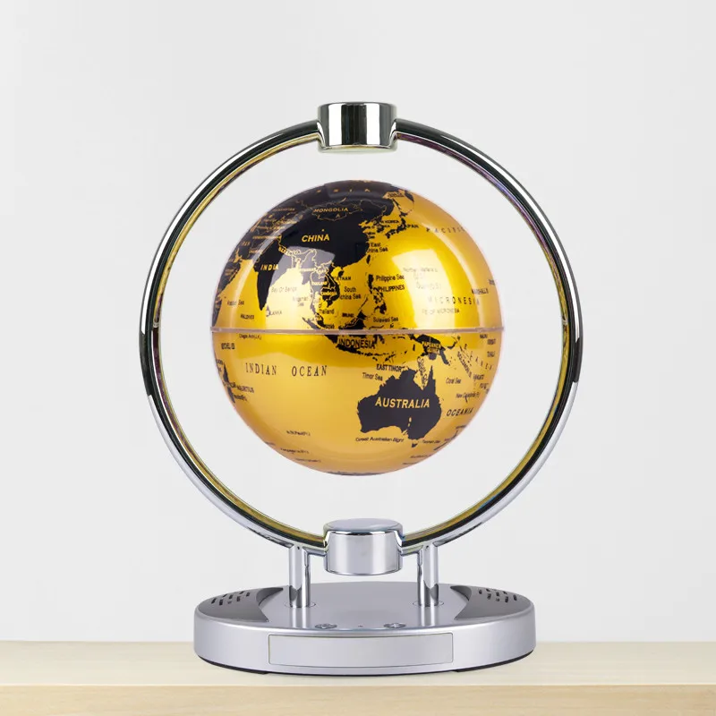 Wholesale Logo Custom Low MOQ Suspending Globe Home Office Crafts Gift Levitating Magnetic Floating Globes