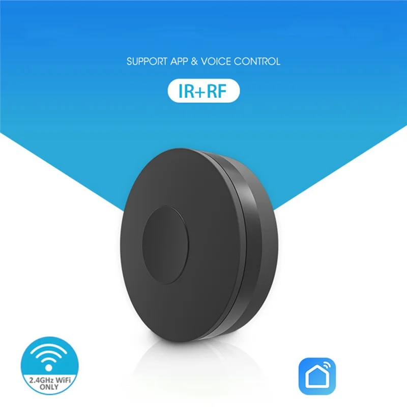 Telecomando Smart IR RF Controller WiFi Controllo vocale universale per condizionatore d'aria TV Controllo app Tuya/Smart Life