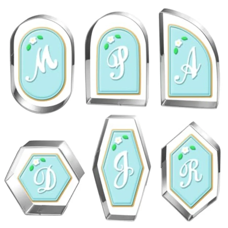 

Набор формочек для печенья с геометрическим налетом, 6 шт. 4,0 Ih, которую можно мыть в машине, форма формочки для печенья для выпечки