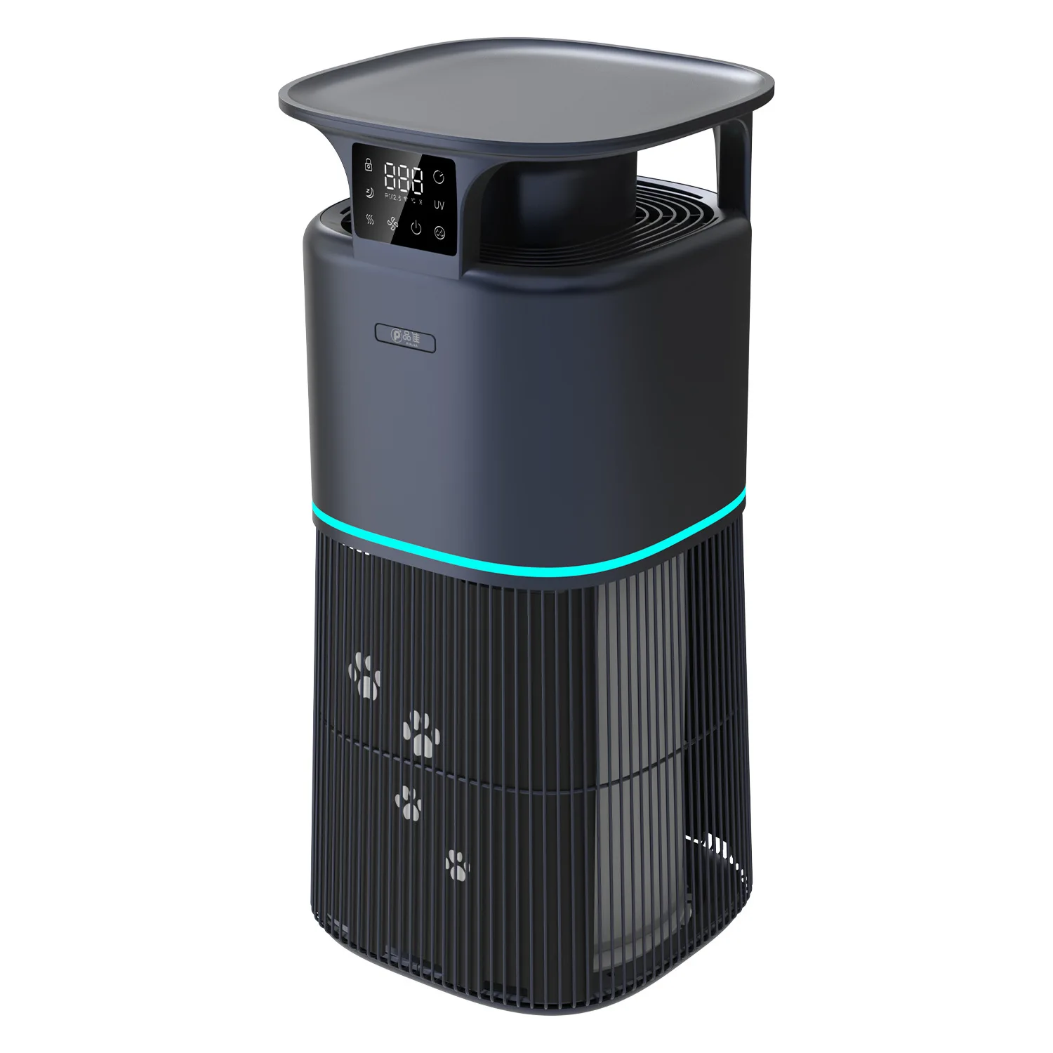 Подходит для очистителя воздуха для домашних животных с отрицательными ионами, Wi-Fi, бытовой фильтр формальдегида PM2,5, хиппа, настраиваемый