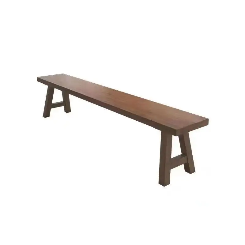 

Solid wood Nordic chair bench casual pine bench simple modern shoe changing home