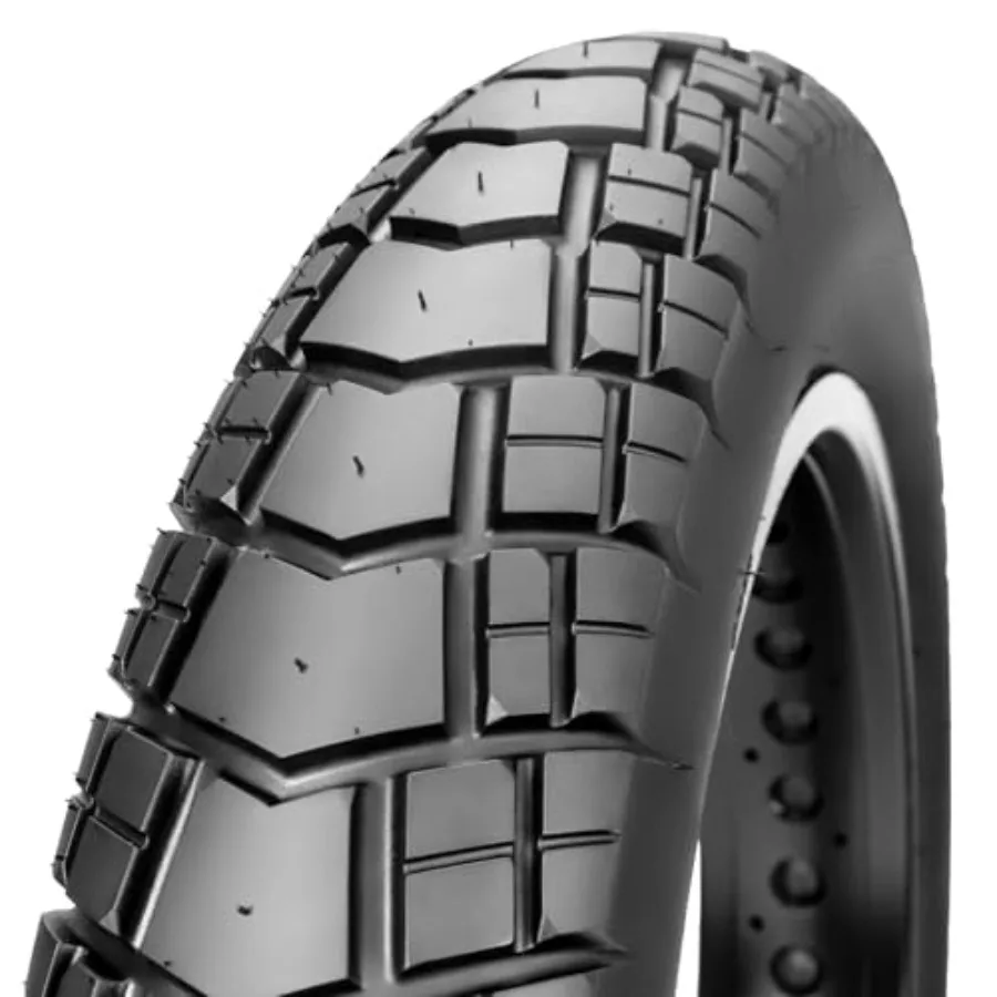 

Fat E-Bike Tire: 20x4.0 inch Fat MTB Tire, All-Terrain Folding Replacement Mountain Fat Bicycle Tire with Street or Trail Ridin