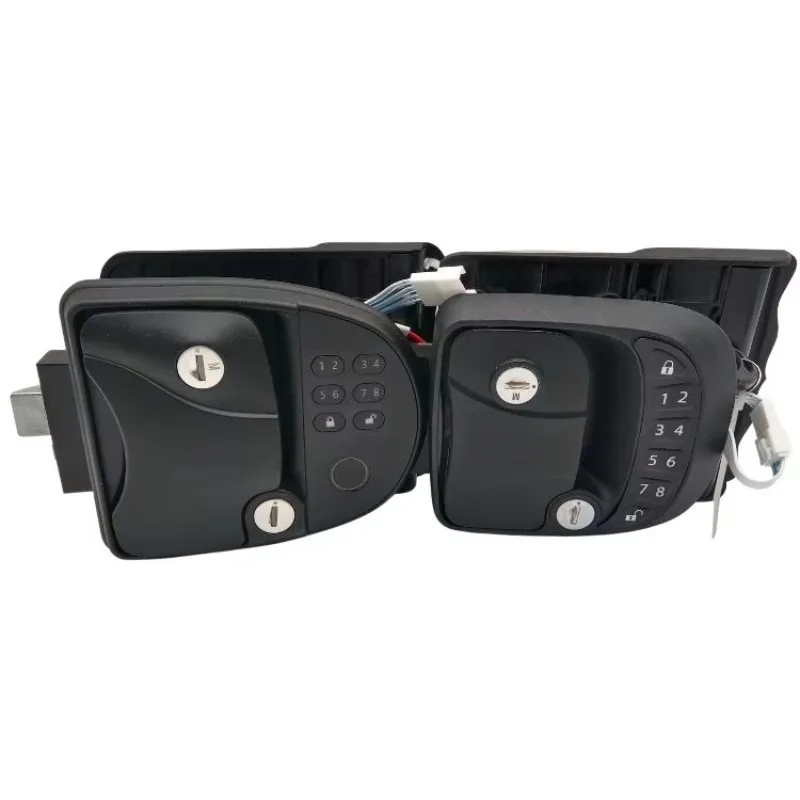 قافلة الإكسسوارات التخييم Rv بصمة الاستشعار قافلة Rv دخول بدون مفتاح الباب مقبض مزلاج المقبض ديدبولت Bl #2