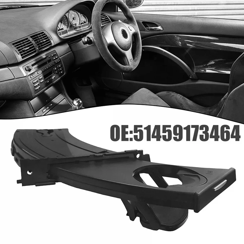 Car Right Driver Retractable Cup Holder Trim 51459173464 For BMW E90 E91 E92 E93 2005-2012 Dashboard Drink Holder RHD