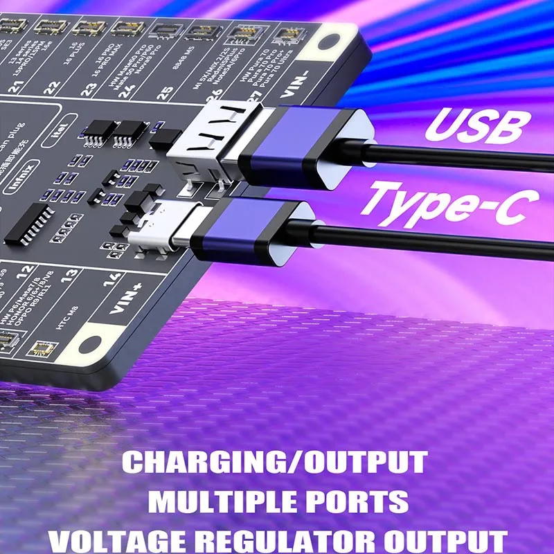 Mechanic BA27+ Battery Chip Active Panel for Phone 6-16 Series Android Fast Charging Battery Activation Detection Board Tools