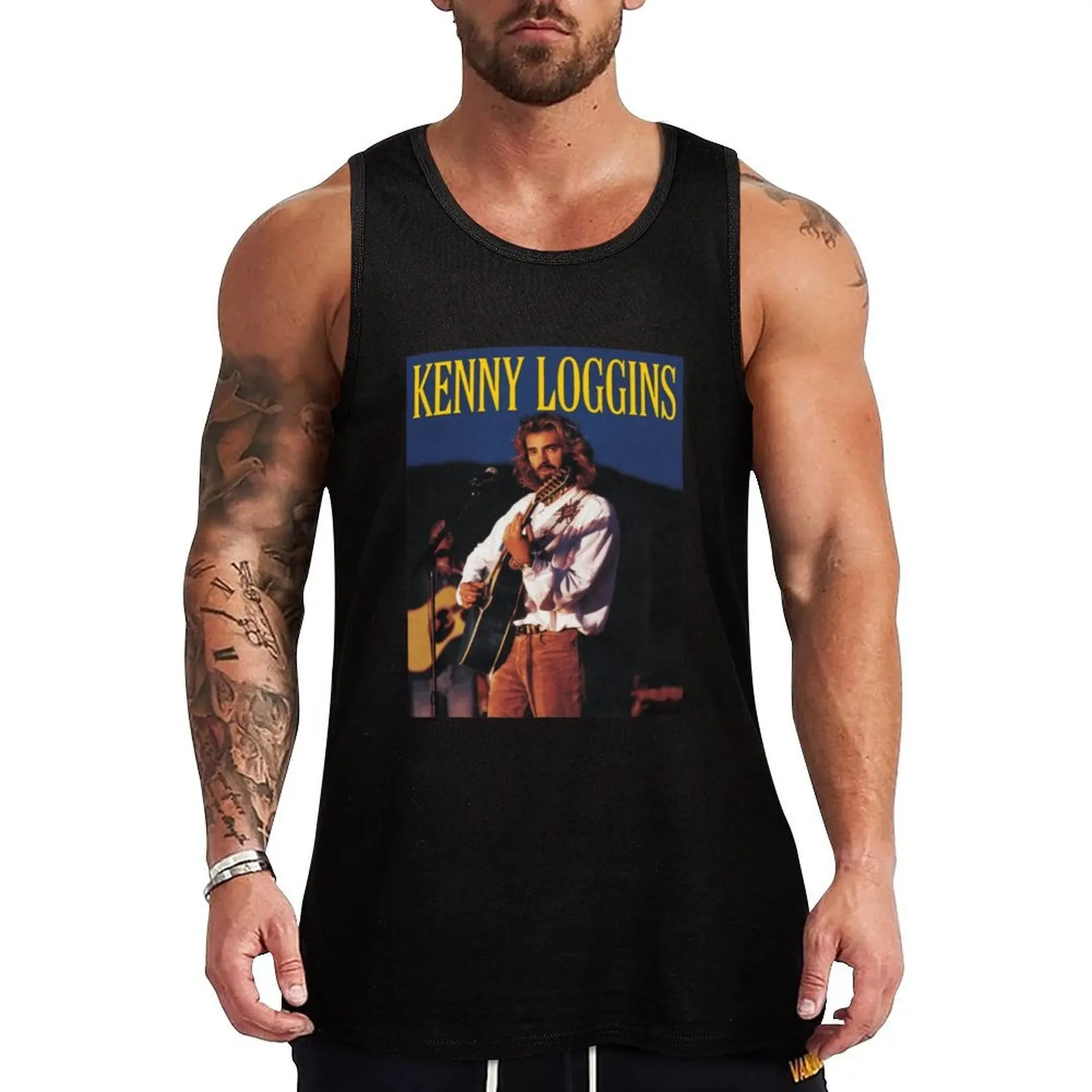 

Kenny Loggins Classic Classic . Tank Top Men's clothing brands summer clothes man 2025 Men's singlets