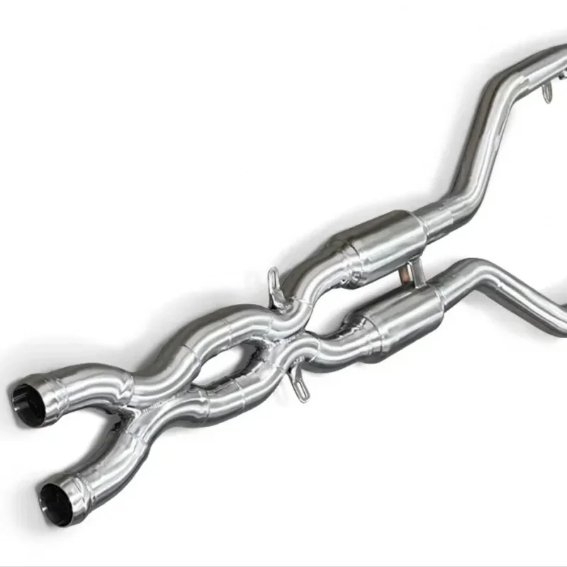 High-flow Stainless Steel Mid- Pipe M3 E92 V8 4.0L 2008-2013 Exhaust System Resonator