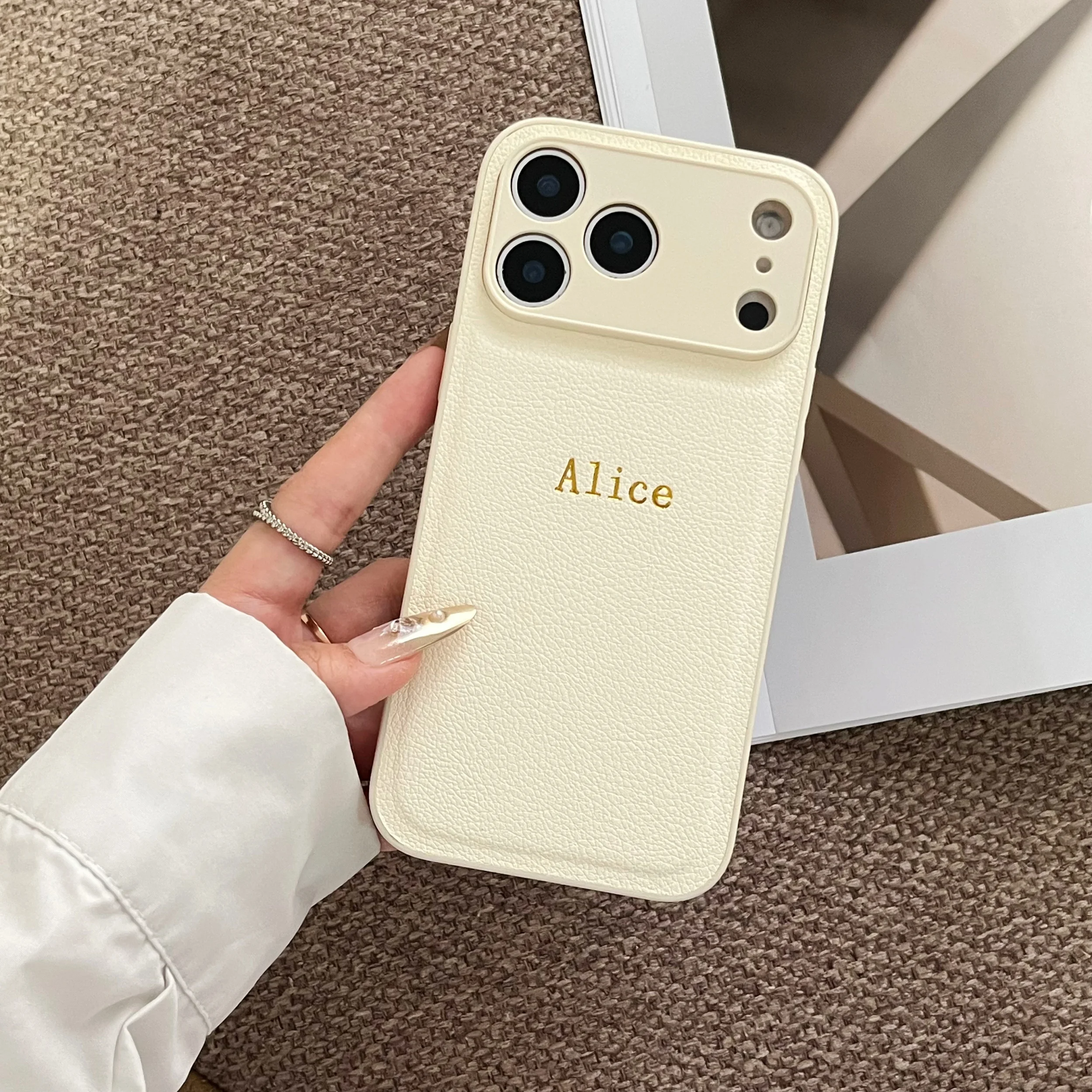 Personalized Faux Leather Phon - огляд і ціна Leatherwork Embossing