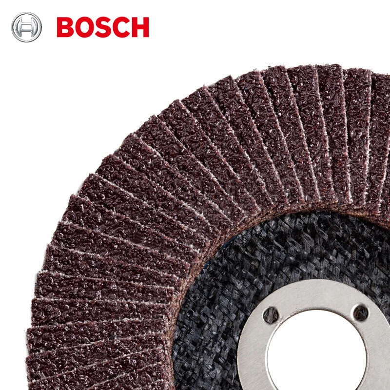 Bosch Thousand Blade 100/125/180mm Angle Grinder Grinding Hundred-Blade Metal Rust-Removing Polishing Wheel