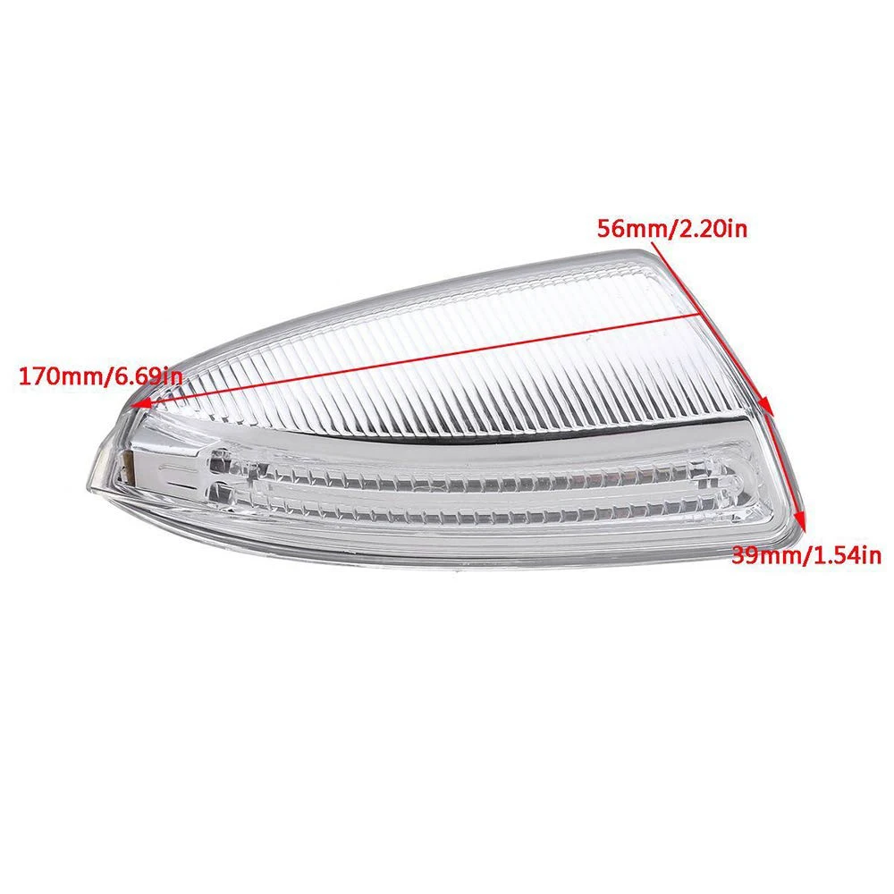 Side Door LED Light Lamps,Door Wing Mirror Turn Signal Light for Mercedes-Benz W204 W164 ML Class ML300 - Right