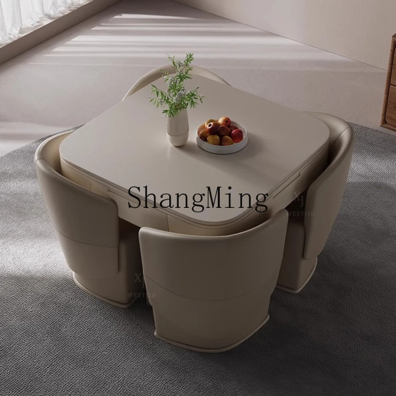 

FG automatic high-end solid mahjong table rotatable desktop roller coaster mahjong machine dining table dual-purpose