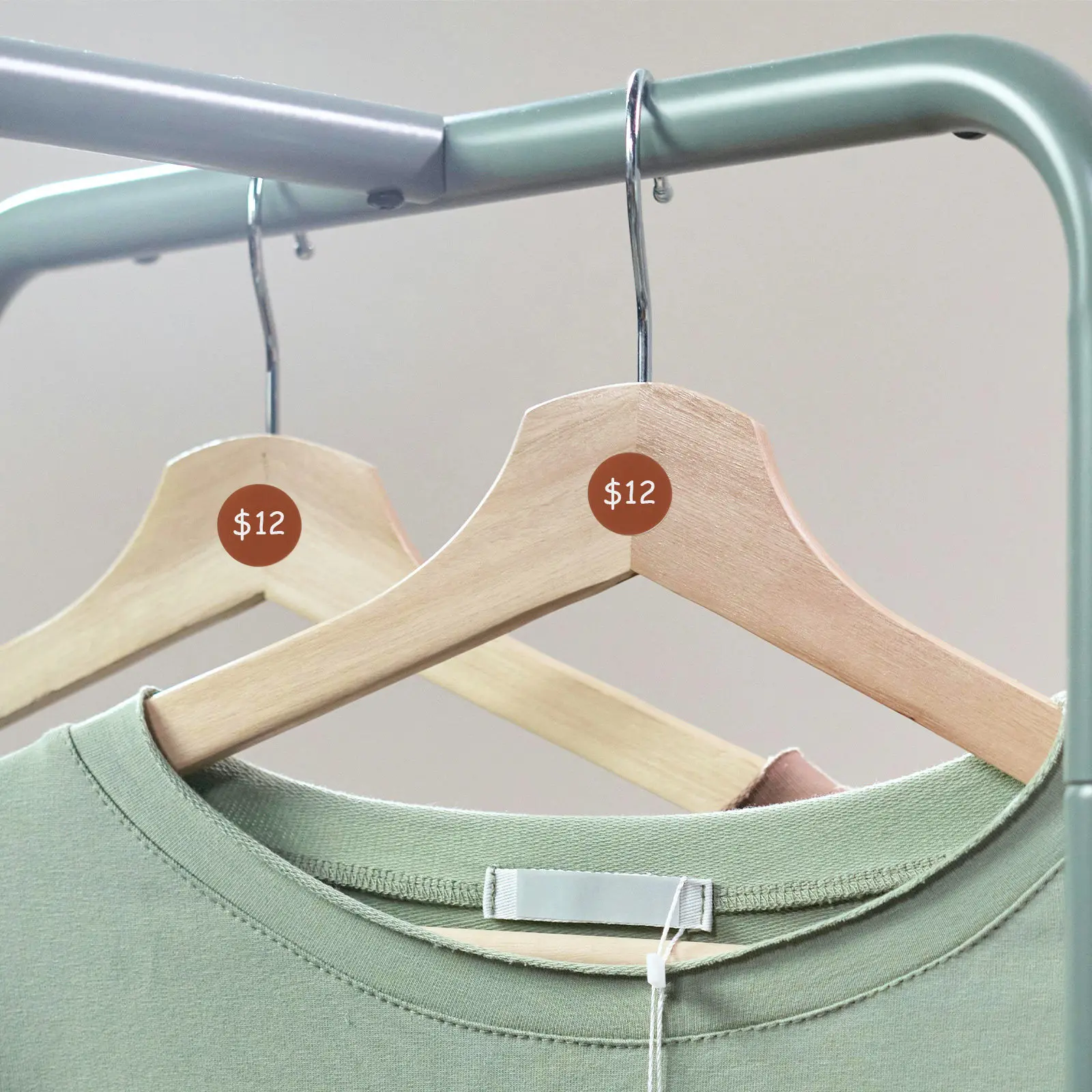 

10 Sheets Round Coated Adhesive Labels Blank Dot Stickers For Labeling Classifying Decorating Office School Home Multi-Function