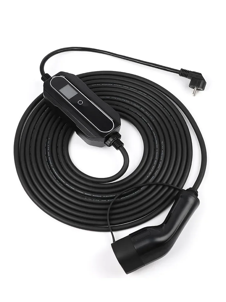 6A-16A Oplader voor elektrische auto Zonne-energiecentrale Thuisgebruik EV-oplaadkabel Type 2 Type 1 5 meter 10 M - afbeelding 2