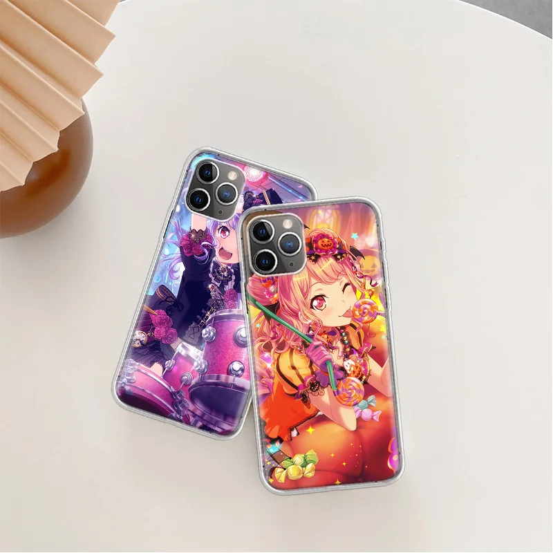 Anime band Yashio Rui BanG Dream Phone Case For Iphone 14 13 15 Pro Max Apple 11 12 Mini X XS XR 16 Plus 6 6S 5 5S Clea