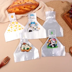 50Pcs Lovely Cartoon Japenese Triangle Rice Ball Disposable Packaging Bag Nori Onigiri Wrappers Sushi Bag Bento Accessories