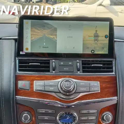 12.1 인치 테슬라 안드로이드 스크린 라디오 2din 닛산 순찰 Y61 Y62 인피니티 QX80 QX56 GPS Carplay 자동차 멀티미디어 비디오 플레이어