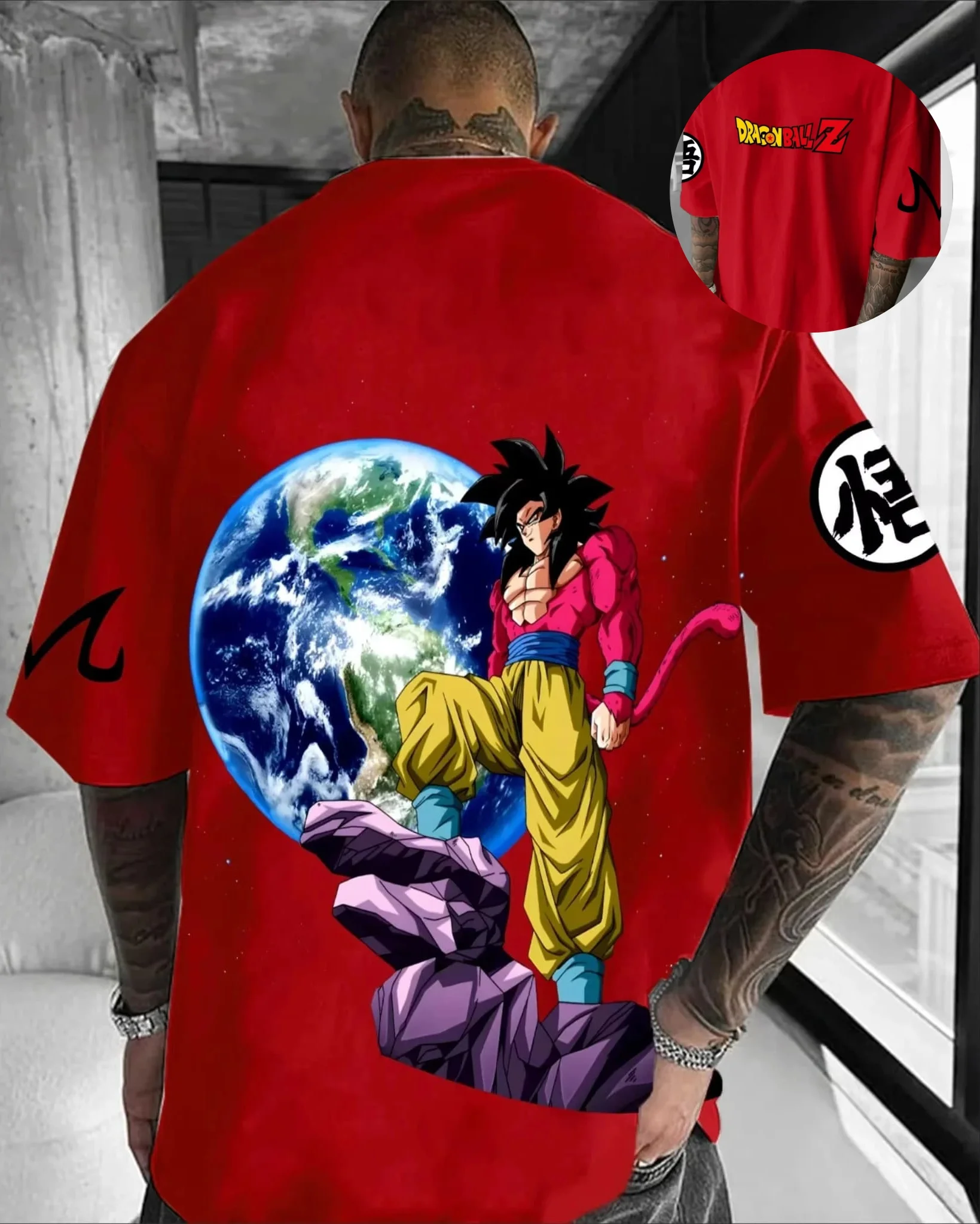 2026年新作ドラゴンボールレトロアニメウルトラエゴ悟空メン - Summer Clothing Ego のレビューと価格
