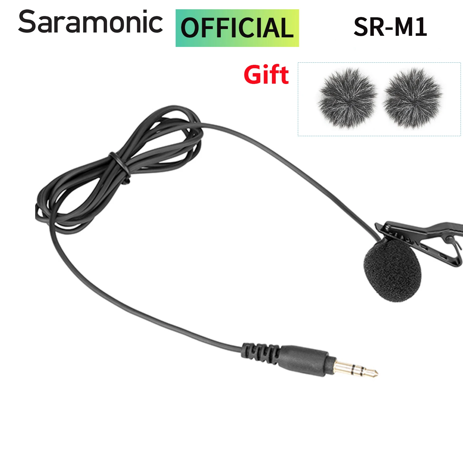 

Saramonic SR-M1 3.5mm TRS Clip-on Condenser Lavalier Lapel Microphone for Blink500 Pro Wireless Microphone DSLR Cameras Youtube