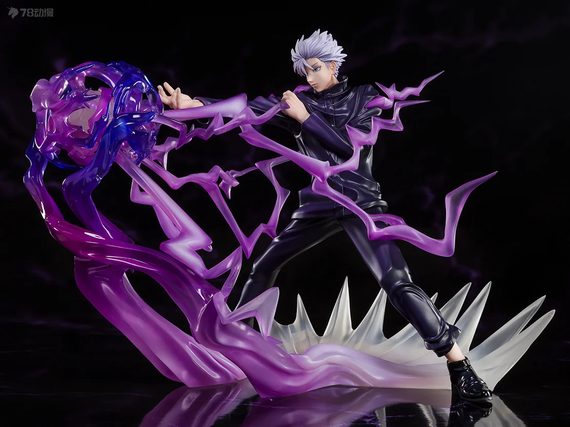 19cm anime jujutsu kaisen gojo satoru forma de combate figura ação pvc modelo estátua brinquedos boneca decoração mesa presentes colecionáveis encaixotado