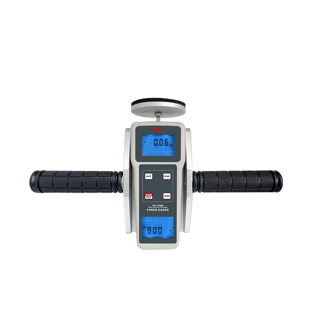 Digital Force Gauge FG-104M Force Gauge Muscle Strength Measuring Instrument 4 measurement units: N, kg, lb, g ±490N